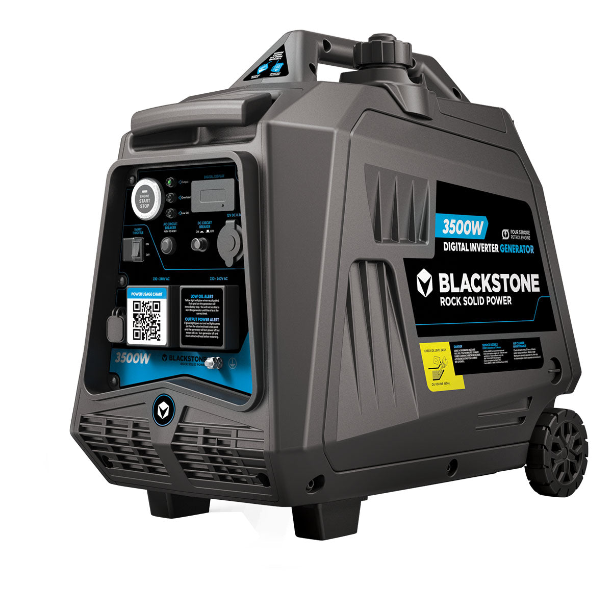 Blackstone Power 3500w Inverter Power Generators are compact and reliable, designed to power human connections. Ideal for outdoor and emergency, they use provide clean and efficient energy and are backed by a 3 year industry best warranty. This is backed by a service network of more than 180+ service agents across Australian & New Zealand.